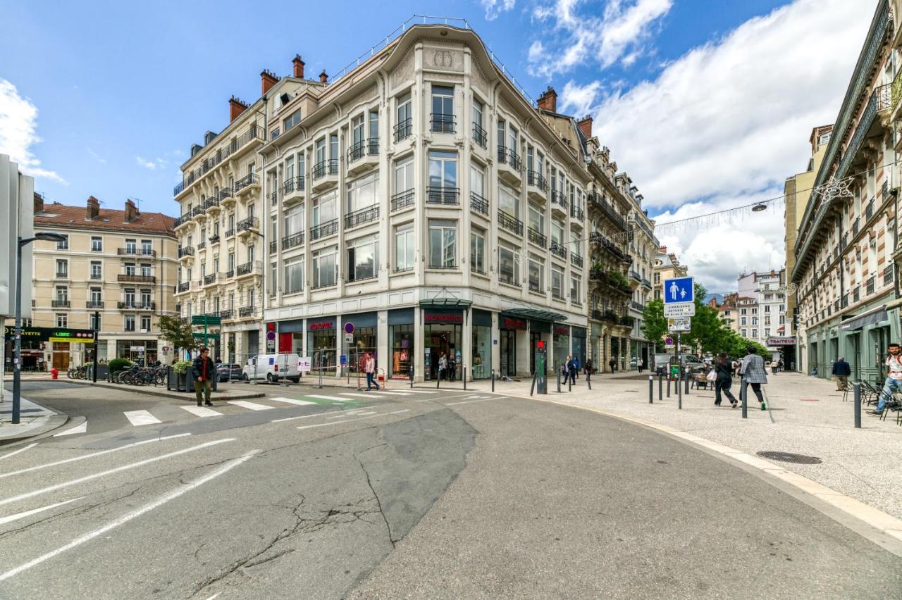 L'Elegance- Centre Historique- Confort- Netflix- Marche Frais Et Local Grenoble Exterior foto