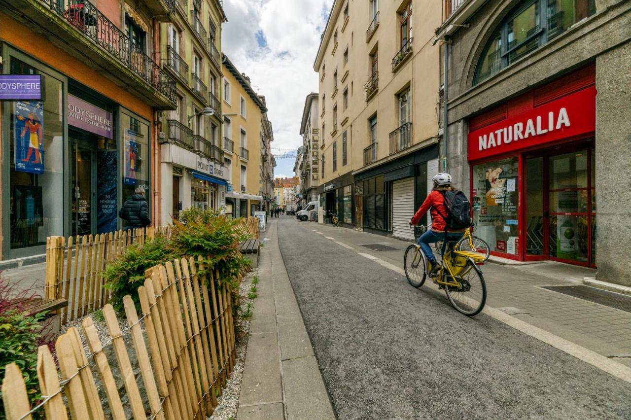 L'Elegance- Centre Historique- Confort- Netflix- Marche Frais Et Local Grenoble Exterior foto